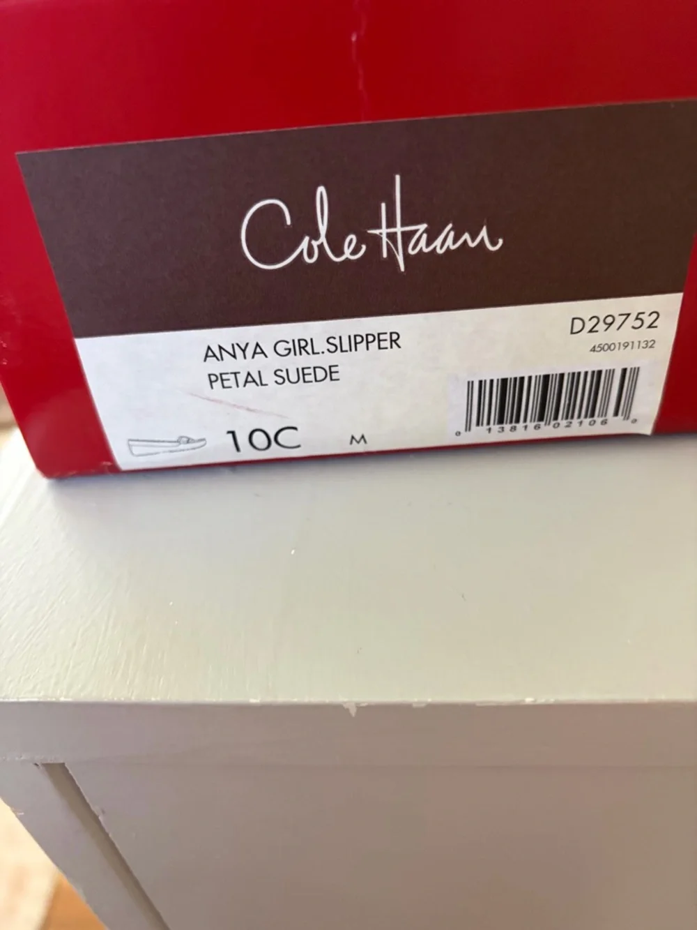 Cole Haan Pink Suede Loafer with Bow Detail